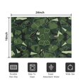 thumbnail image 5 of Gray Green Camo Textured Pattern Door Rugs,Washable Non Slip Door Mats Indoor,Decorative Door Mats,Entry Mat Indoor for Entrance,Bedroom,Kitchen,Bathroom,16"x24", 5 of 6
