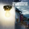 thumbnail image 6 of Solar Powered Motion Sensor Wall Light | Warm White Led Outdoor Security Lamp | Ip65 Waterproof for Garden, Garage, Pathway | 4M Detection Range | Auto On/Off | Easy Installation (1 Pack), 6 of 6