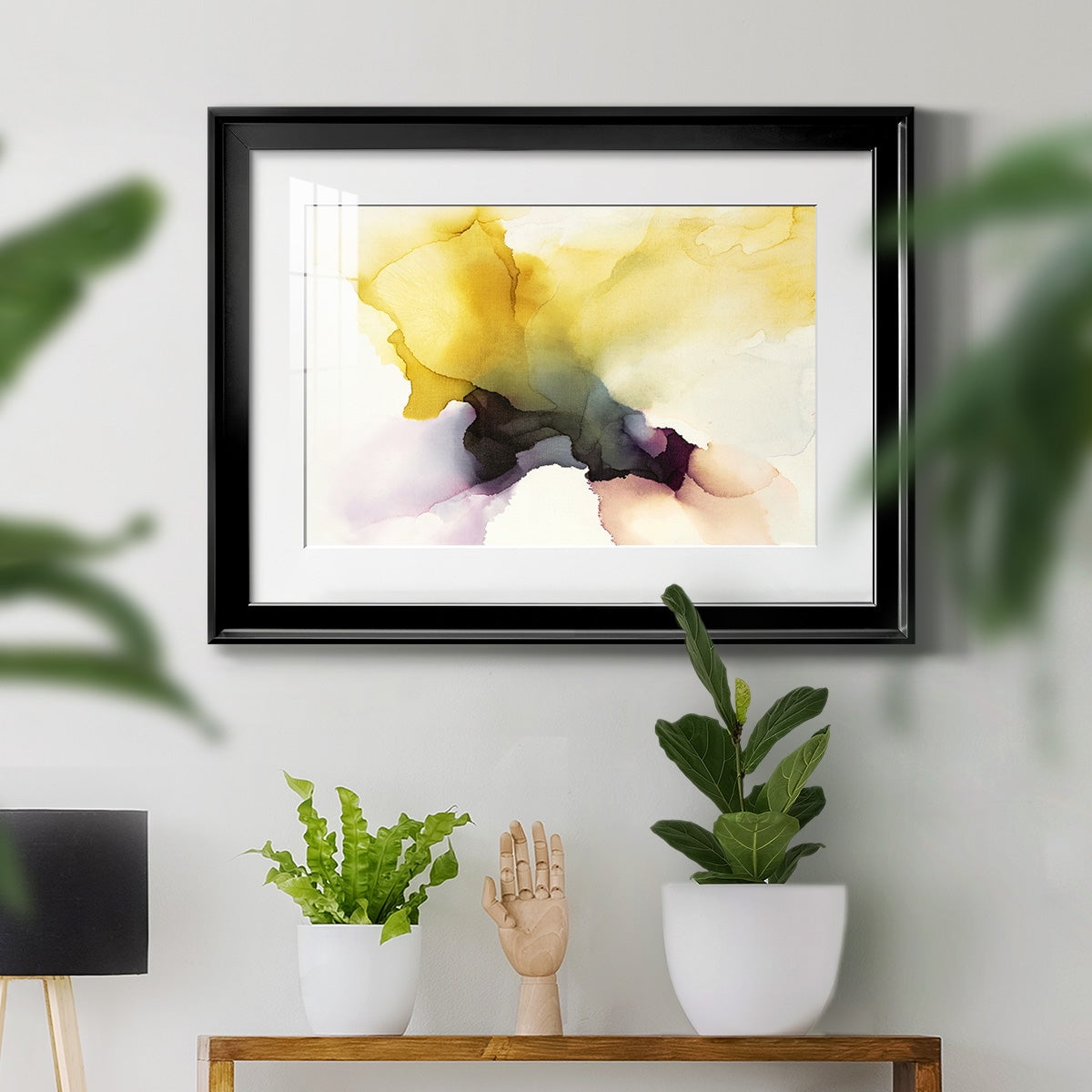 Never Have I Laid Eyes on Equal Beauty in Man or Woman Premium Framed Print - Ready to Hang