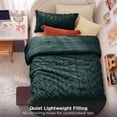 thumbnail image 6 of U by Bedsure Tufted Boho Twin XL Comforter Set, 2 Pieces Farmhouse Shabby Chic Embroidery Bedding Set, Soft Jacquard Mallard Green Comforter for All Seasons, Twin, 6 of 10