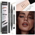 thumbnail image 2 of SharkTRUE Waterproof Two-Pronged Eyebrow Pencil With Brush: Long-Lasting, Natural & Precise Makeup Tool, 2 of 8