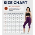 thumbnail image 6 of Capri Leggings With Side Pockets Size 8, 17" Inseam Plum Purple, 6 of 6