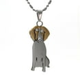 thumbnail image 3 of Cute Dog Lover Stainless Steel Pendant Necklace, 3 of 3