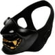 thumbnail image 3 of Máscara de media cara protectora unisex con sonrisa malvada, máscara de boca de demonio espeluznante, máscara de cosplay para festivales Decorat, 3 of 5