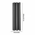 thumbnail image 3 of Wzzjkit Curtains for Living Room, Solid Thermal Insulated Grommet Curtains/Drapes for Bedroom Window (2 Panels, 39 inches Wide by 78 inches Long), 3 of 7