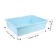 thumbnail image 2 of BRIGHTFUFU 1Jgo Caja De Arena Abierta Para Con De Plástico Resistente Color Azul, 2 of 8