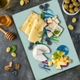 thumbnail image 5 of Birthday Cutting Board, Modern Colorful Writing Balloons with Stars Romantic Celebration, Decorative Tempered Glass Cutting and Serving Board, Large Size, Multicolor, by Ambesonne, 5 of 5