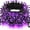 Purple, variant on Morttic 132FT 400 LED Christmas Lights, Christmas String Lights Plug in with 8 Modes, Waterproof Christmas Decorations for Xmas Indoor Outdoor Party Home Tree Decor, White