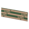 thumbnail image 2 of Pap CTX30010 50 Flat Dime Coin Wrapper, Green, 2 of 2