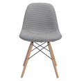 thumbnail image 2 of zuo modern sappy houndstooth upholstered dining chair, 2 of 5