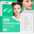 thumbnail image 1 of Parches hidrocoloides para la nariz Sosky, 14 unidades, tratamiento para el acné, 1 of 7