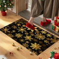 thumbnail image 2 of Christmas Doormat 16x24 Inches, Non-Slip Absorbent Holiday Entrance Mat for Indoor Outdoor Use, Festive Polyester Door Mat with Jolly Design for Kitchen Bathroom Porch Decor, 2 of 5