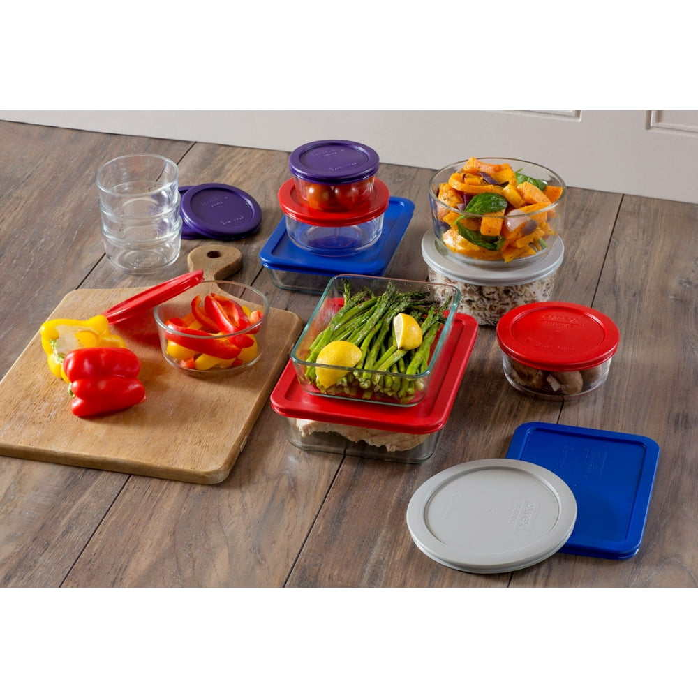 Pyrex Simply Store Glass Bakeware Set, 24 Piece