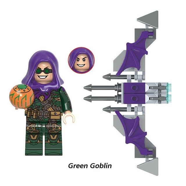 Superhéroe Spider-Man : No Way Home Minifiguras Doctor Octopus Electro Green Groblin Sandman Juguetes De Bloque De Construcción Para Niño