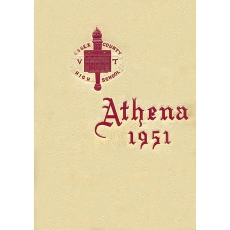 (Custom Reprint) Yearbook: 1951 Essex County Vocational Technical High School - Athena Yearbook (Newark, NJ)