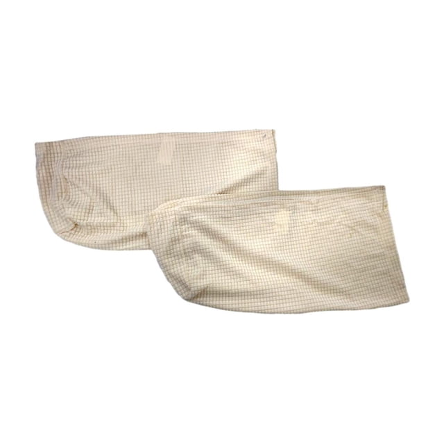 Funda elástica para brazo, protector de poliéster elástico, piezas para sofá de dos plazas, pulgadas, cuero blanco