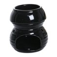 thumbnail image 2 of Quemador de aceite esencial, portavelas, regalos de cumpleaños, calentador de aceite, quemador de cera , lámpara aromática, estufa para Negro, 2 of 8