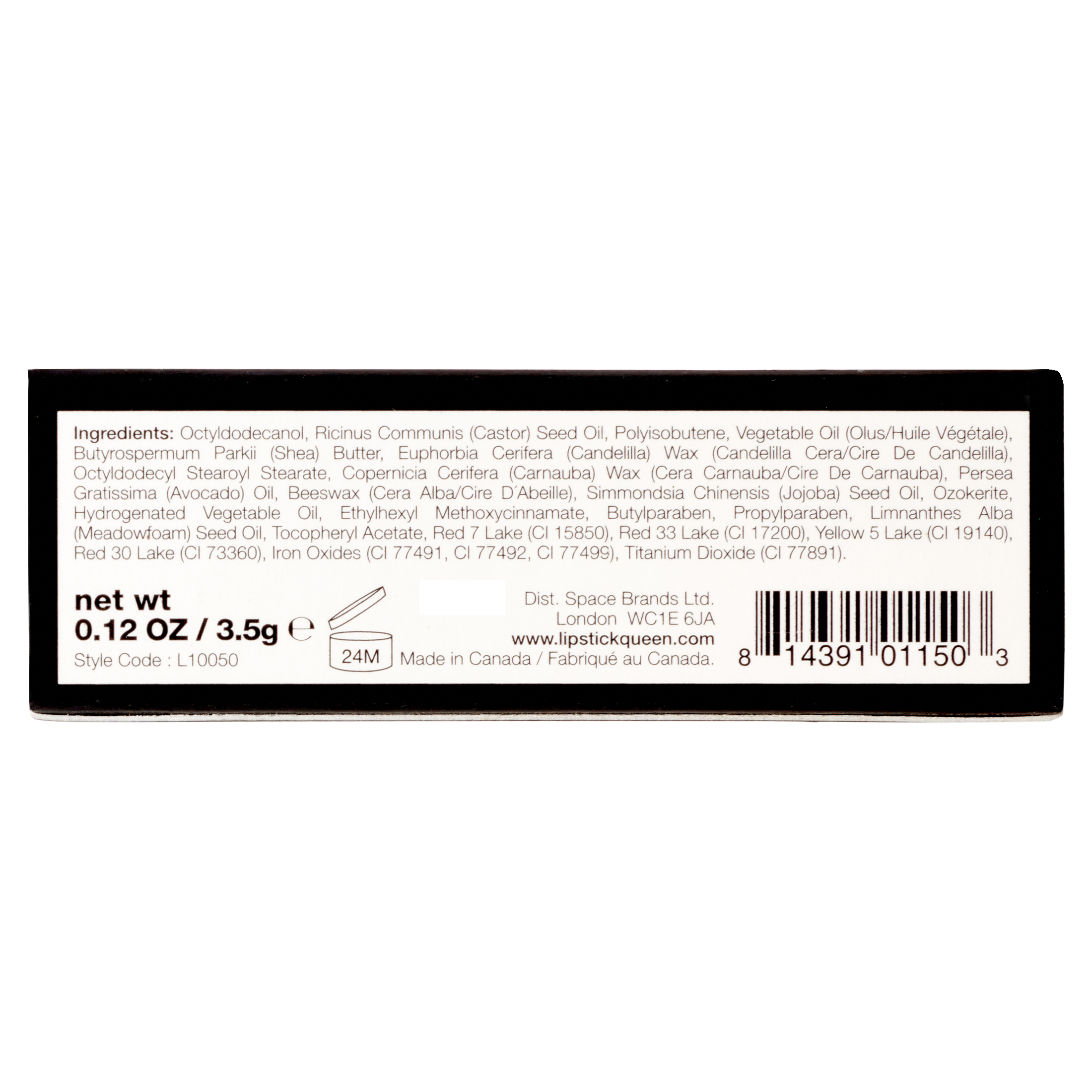 Lipstick Queen Saint Sheer Lipstick - Red 0.12 oz Lipstick