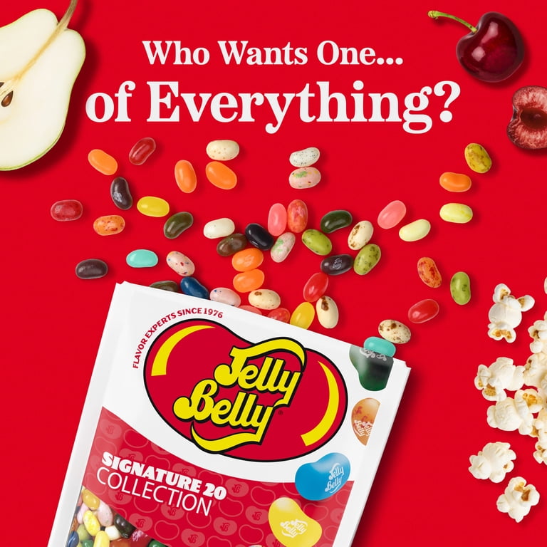 Jelly Belly Signature 20 Collection Jelly Beans, 1 Pouch, Premium