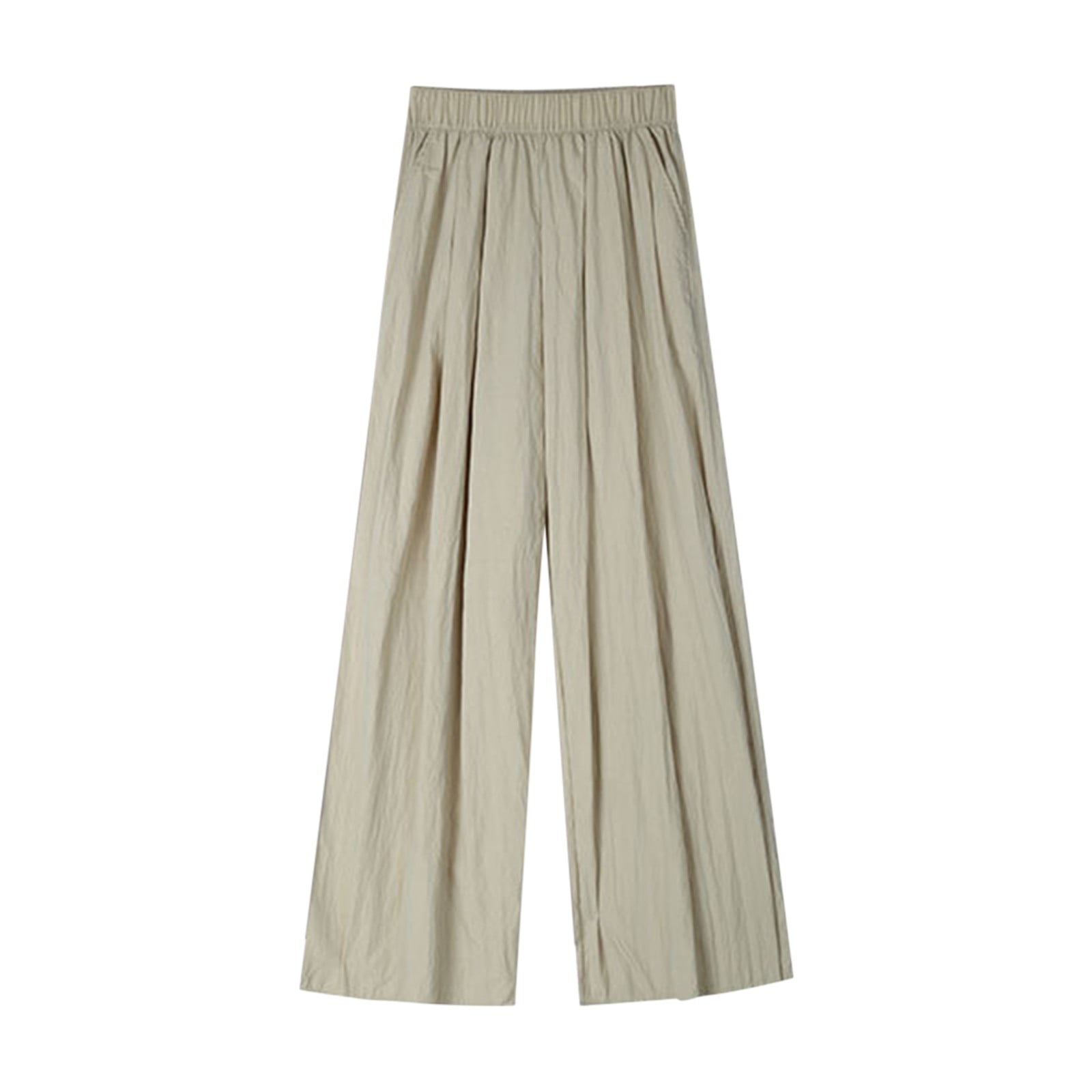 RUTAT Womens Pants Pants for Women Textured High Waist Solid Pants