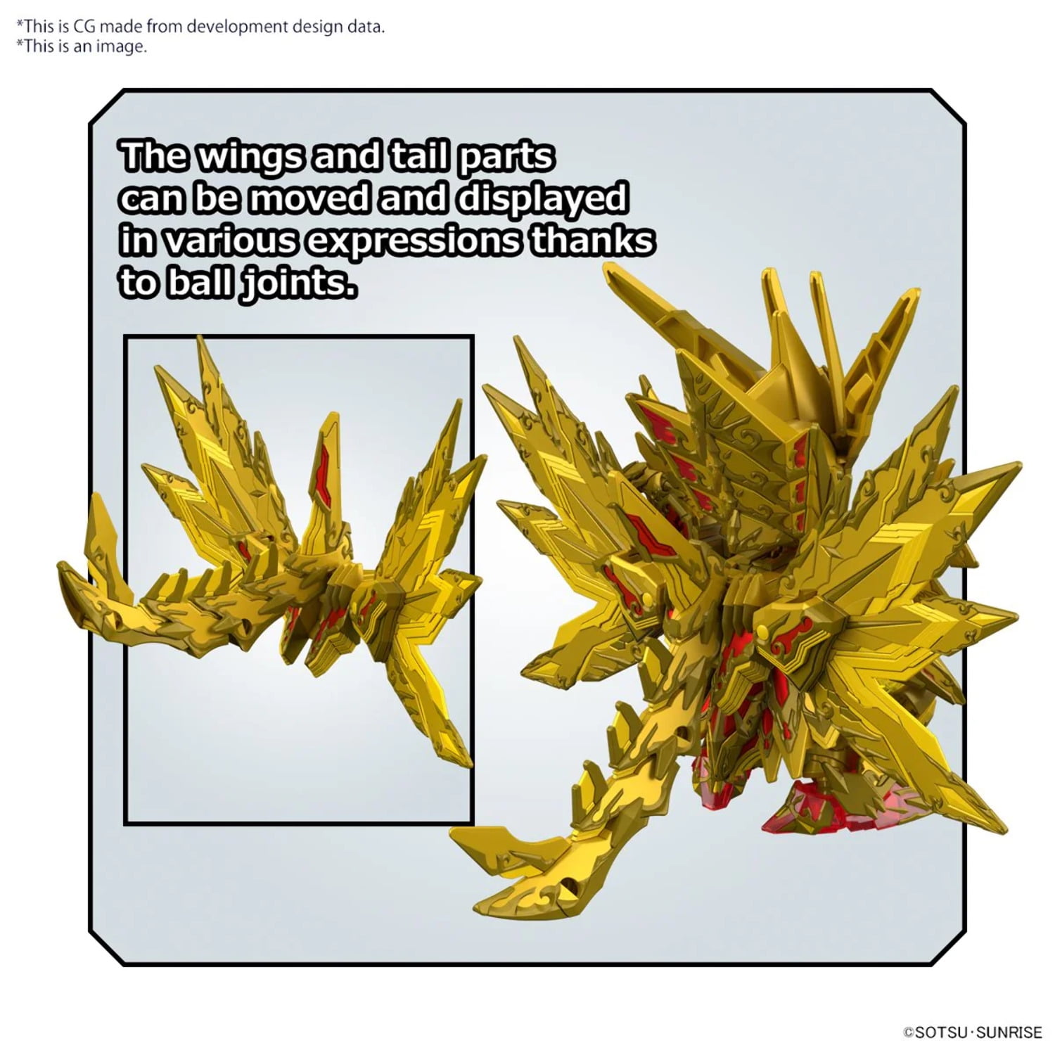 Gundam SDW Heroes Superior Strike Freedom Dragon Model Kit