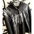 thumbnail image 3 of Affliction-sudaderas con cremallera para hombre y mujer, abrigos de manga larga con estampado de moda, estilo Hip Hop callejero, sudadera informal holgada con capucha, 3 of 3