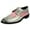 Gray/ Pink, variant on LIBERTYZENO Men's Leather Oxford Dress Shoes, Brown/Beige, 8.5