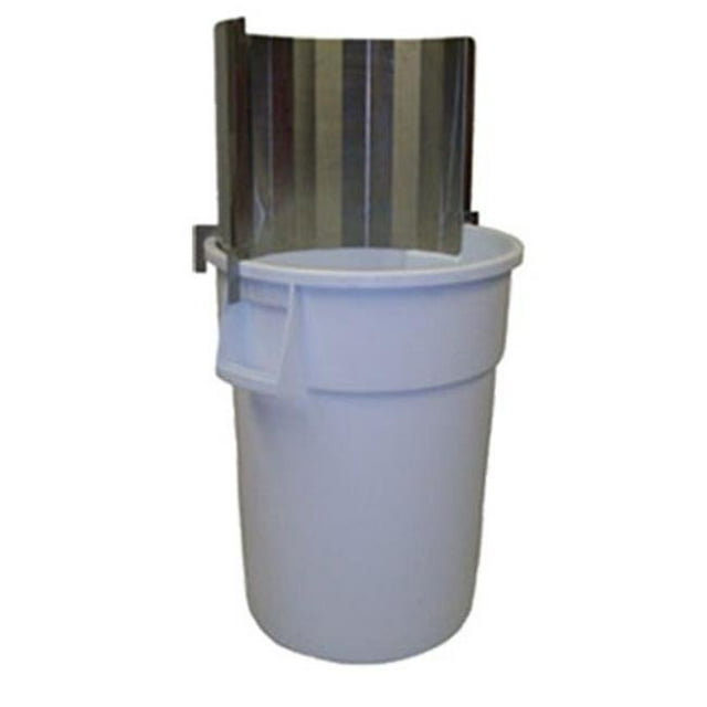 Prairie View TCBS1838SS Stainless Steel Trash Can Backsplashes - 18 x 18 x 38 in.
