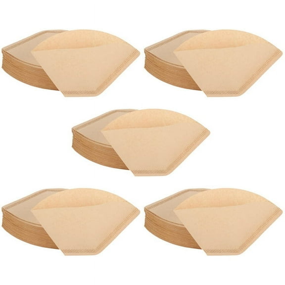 500Pcs Coffee Filters Disposable Cone Paper Coffee Filter Natural Unbleached Filter 4-6 Cup for pour Over Coffee Makers