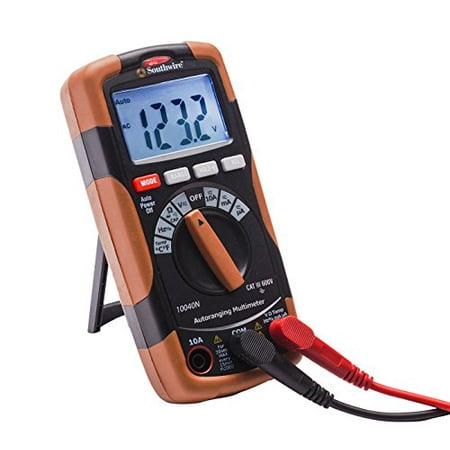 Southwire Tools & Equipment 10040N Auto-Ranging Digital Multimeter, 12