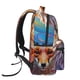 thumbnail image 3 of Fotbe Color Splash Fox Portrait Mochila Casual con Estampado para Escuela, Viajes y Actividades al Aire Libre - Duradera, Ligera y Cómoda, 3 of 5