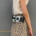 thumbnail image 5 of Emily in Paris Phone Cases for iPhone 11 Pro Max, Cute Camera Design, 3D Vintage Camera Cover Phone Case with Long Lanyard (Silver Black, iPhone 11 Pro Max), 5 of 7