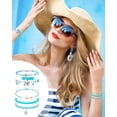 thumbnail image 3 of Set de pulseras Hicarer Surfer Wave Waterproof para mujer (21 piezas), 3 of 7