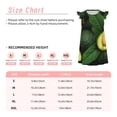thumbnail image 3 of Vsdgher Chemises de Nuit Avocats Frais pour Filles Manches Courtes à Volants Robe de Nuit Pyjama pour Fête Pyjama-TTG, 3 of 6
