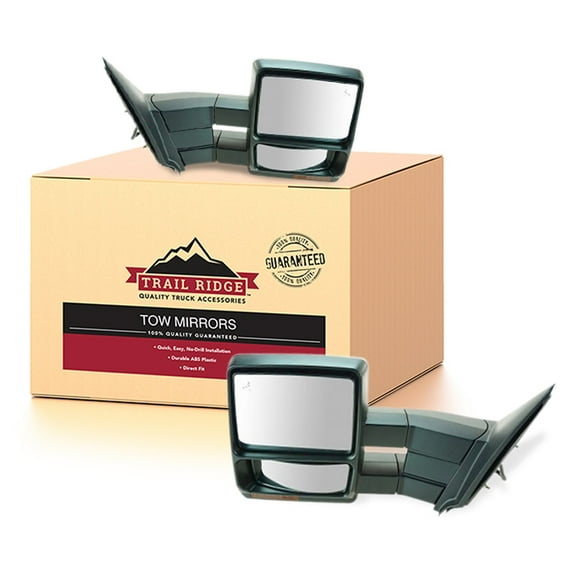 Trail Ridge Tow Mirror Power Heated Memory Signal Puddle Pair Set for Expedition TR00266