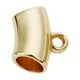 thumbnail image 4 of 50 cuentas espaciadoras con agujeros grandes para colgantes Oro, 4 of 9