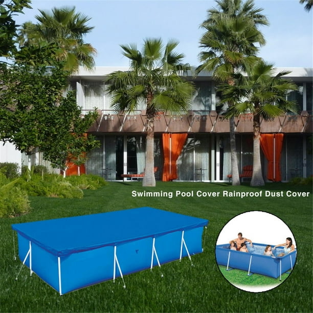 Pool Cover Thick Dustproof Rainproof Swimming Pool Cover Protector for  Garden Outdoor Use 