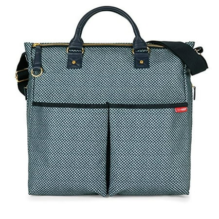 - Skip Hop Duo Special Edition Diaper Bag, Blue Pinpoint