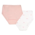 thumbnail image 4 of Pantaleta Baby Creysi para Niña, Diseño Corazones Rosa Talla 10 años, 2 Piezas, 4 of 4