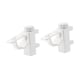 thumbnail image 3 of 2 soportes para barra de cortina, ganchos flexibles sin necesidad de taladrar, universales, para sala de estar, baño y armarios., 3 of 9