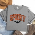 thumbnail image 3 of Varsity Spooky Bat Distressed - Garment Dyed Tee, 3 of 4