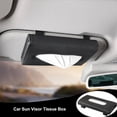thumbnail image 2 of Kenally Caja de pañuelos parasol de cuero para coche, caja de puerta decorativa recargable con estilo, soporte de contenedor, accesorios con Clip Automoción decorativa y accesorios Kenally VI017407-01, 2 of 6