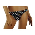 thumbnail image 1 of Aeropostale Mujeres Tops & Bottoms Mix N Match Bikini, Negro, X-Small, 1 of 1