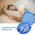 thumbnail image 4 of Anti-ronquido Protector bucal para rechinar los dientes 4CPS Juego de dilatadores nasales antirronquidos Dispositivos de solución antirronquidos Ayuda para dejar de roncar Ayuda para dormir para facil Abanopi  Anti-ronquido, 4 of 6