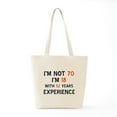 thumbnail image 6 of CafePress - 70 Year Old Designs Tote Bag - Unisex Canvas Tote Bag, Beige, 1-Piece, 6 of 7