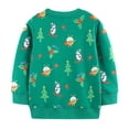 thumbnail image 6 of Gubotare Kids Boys Sweatshirt Toddler Boy Long Sleeve Shirt Baby Boys Crewneck Sweatshirt Soft Pullover Clothes Size 6-7 (Green,6-7 Years), 6 of 7
