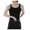 Black, variant on Mens Tank Tops Men's Sleeveless Threaded Vest Muscle Fitness Tight Sports T Shirt Men's Base Shirt Fashion