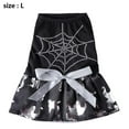 thumbnail image 2 of Vestido de Halloween para perro, ropa para mascotas con telaraña y lazo, falda de princesa compatible con Halloween, 2 of 5
