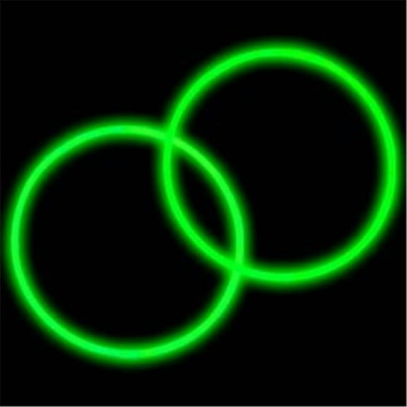 Glow Bracelet Green Tube of Fifty