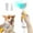 Yellow, variant on Nebwoak Portable Pet Cat and Dog Blow Drying Brush,Home Pet Blow Drying Comb,Plastic Does Not Fly Hairs,Moderate Wind Quickly Blow Dry Hairs